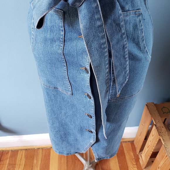 Jealous Tomato Denim Dress/Size Small - Picture 8 of 10